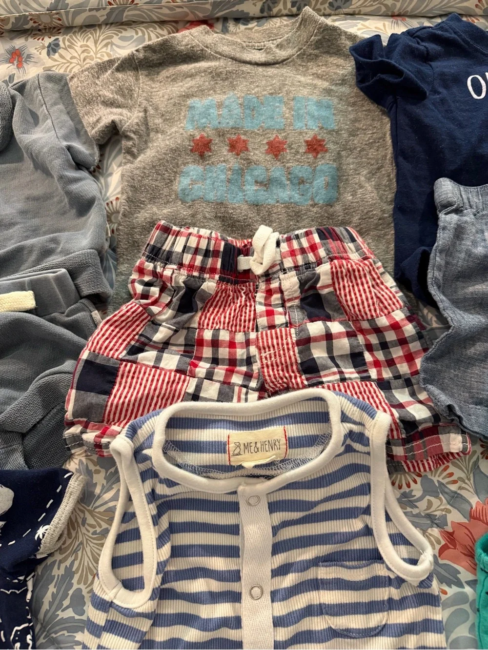 Lot of Baby Boy 3-6 months Outfit Bundle